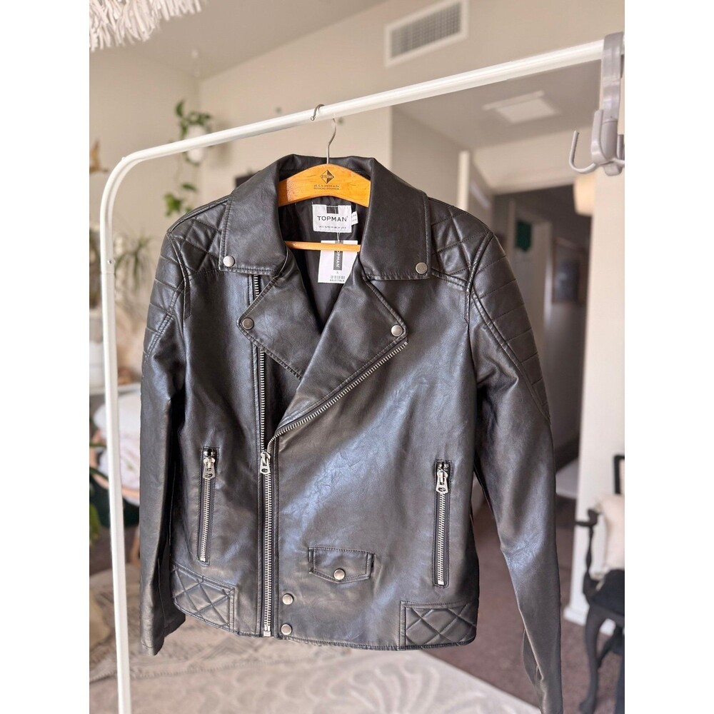 Topman Leather style Jacket
